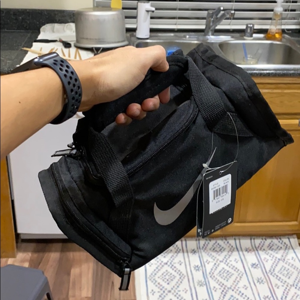 Mini Nike duffel bag